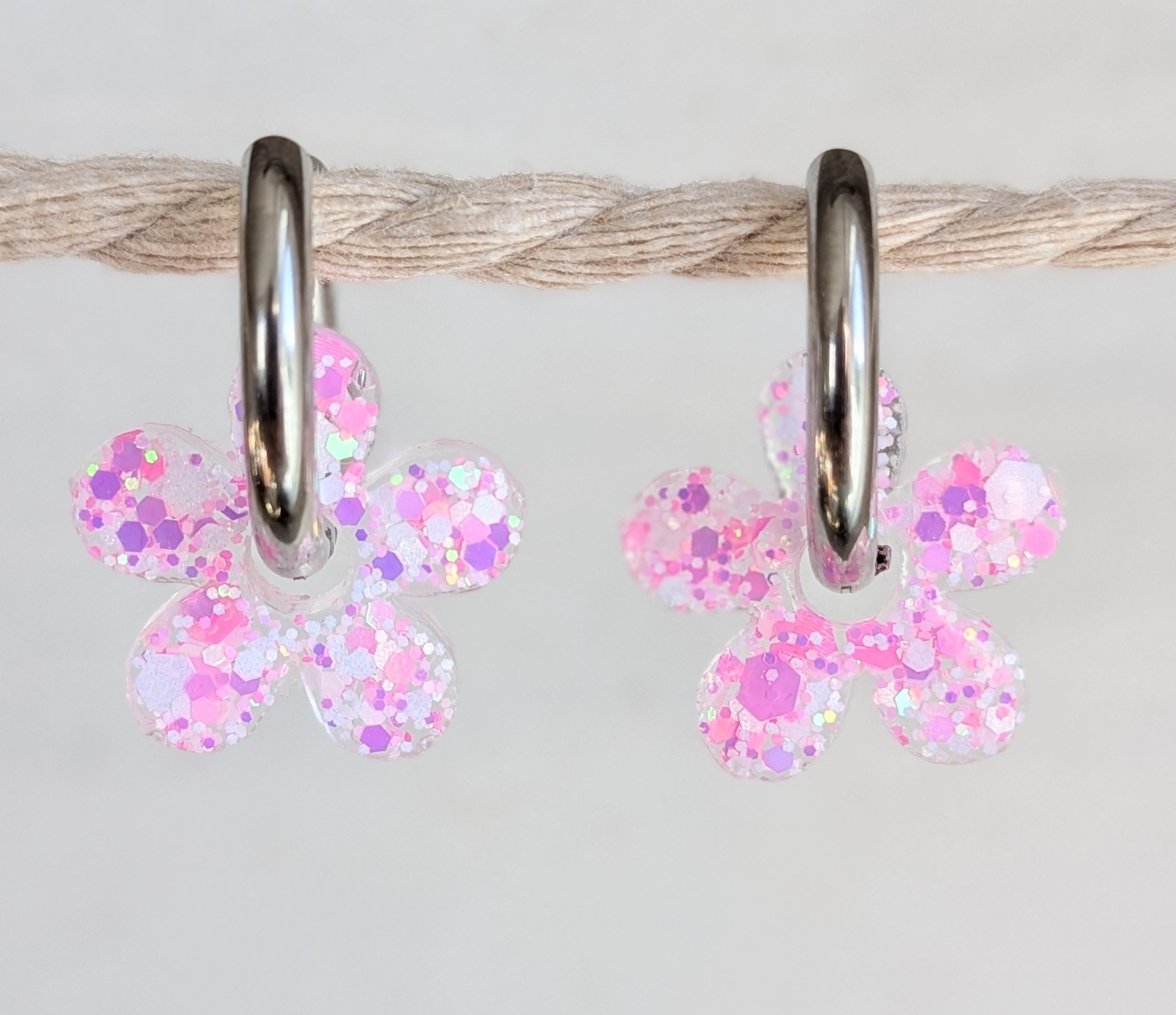 Sidéaïs – Fleur Pink Sparkle