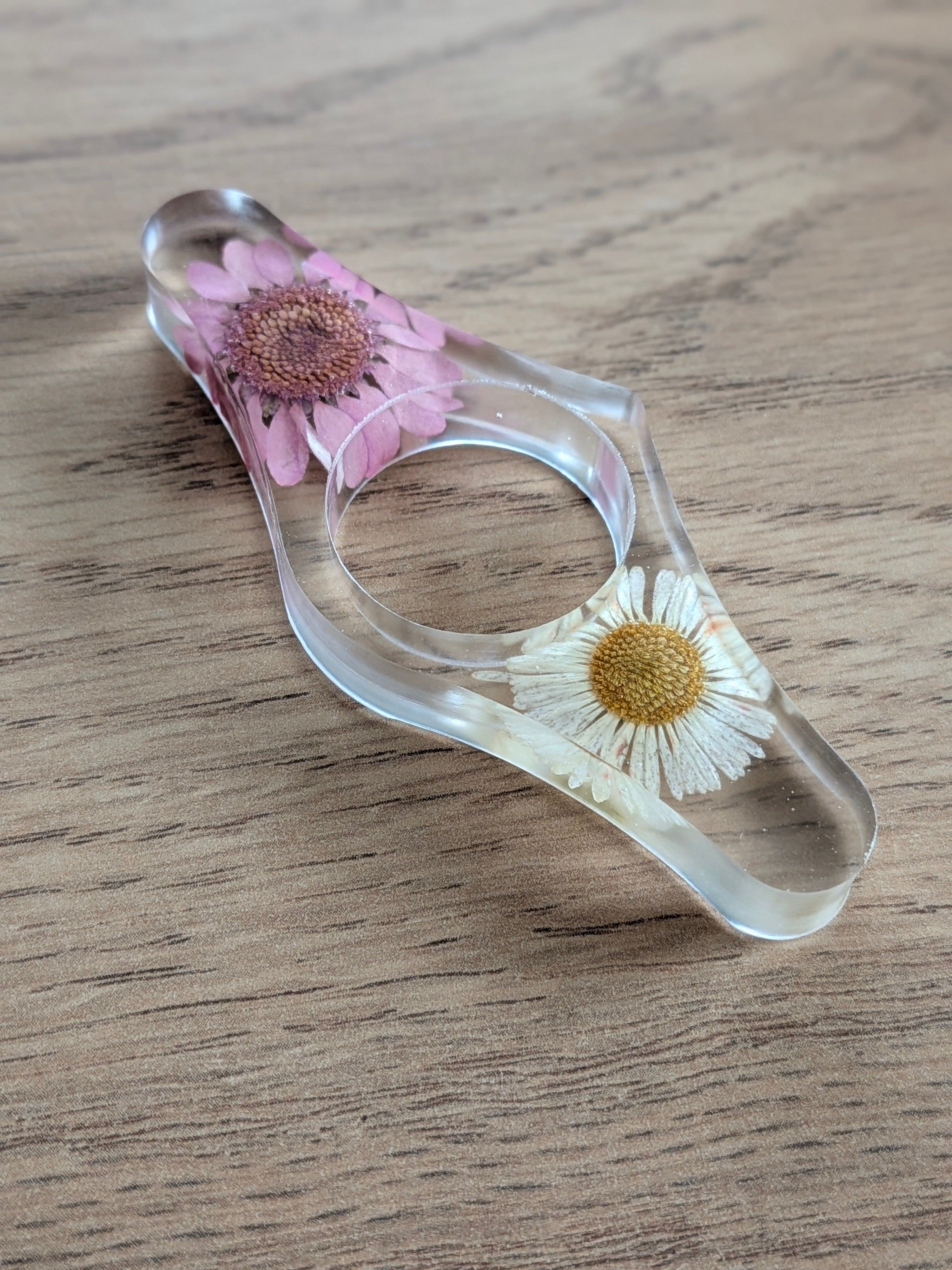 Bague de lecture – Bouquet Rose 🌺