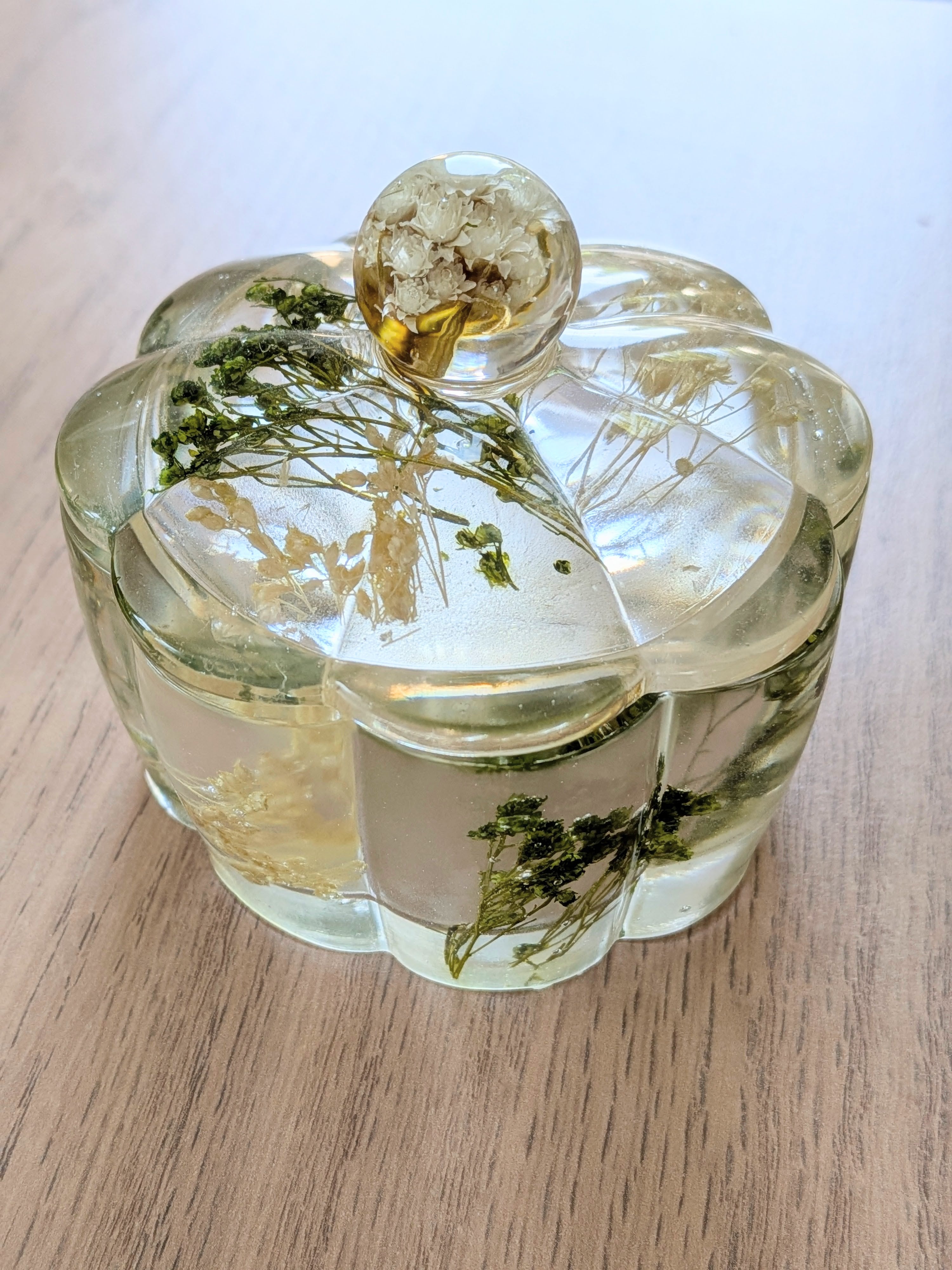 Boîte à bijoux — Verdure séchée (Grand format)