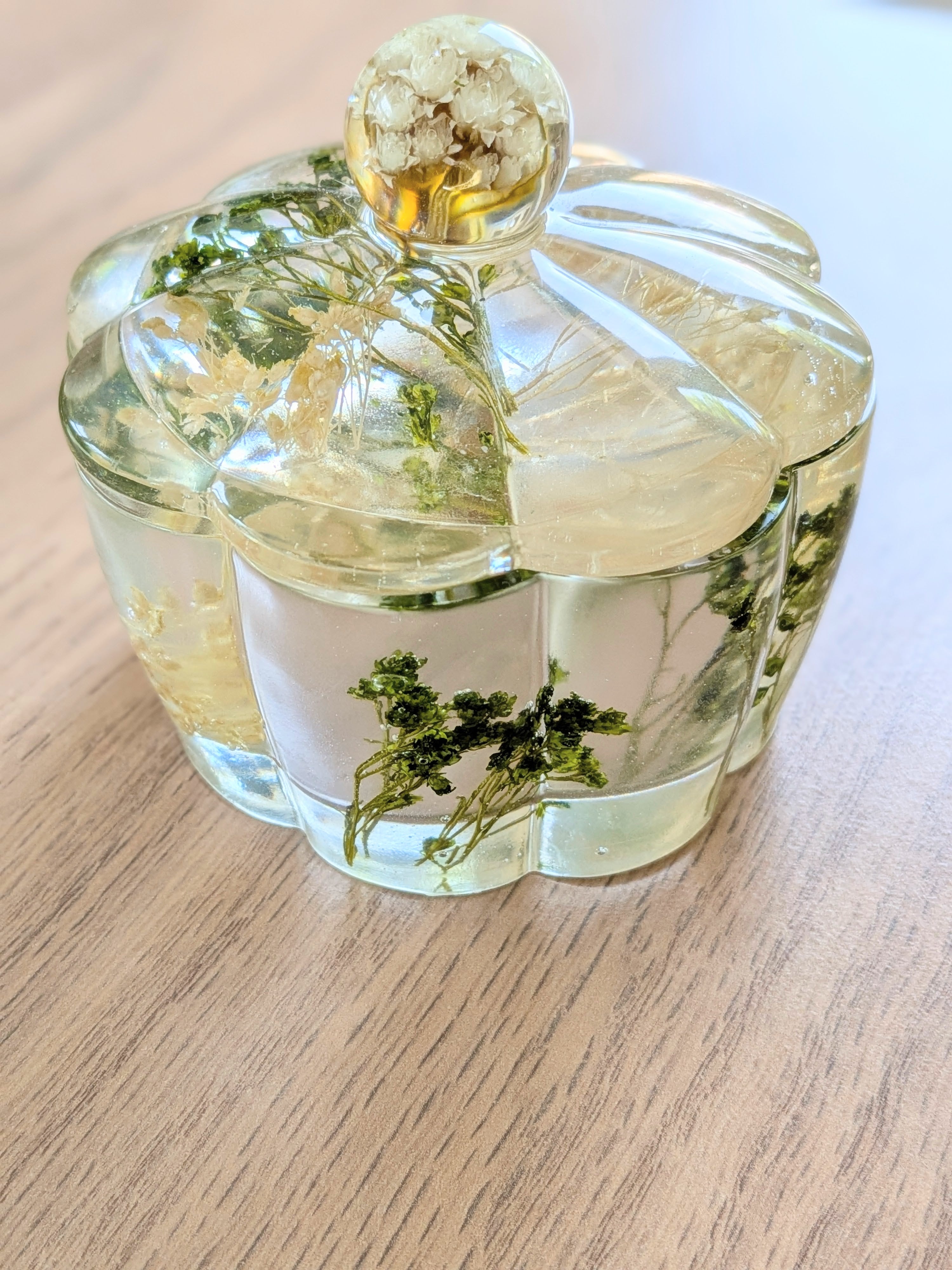 Boîte à bijoux — Verdure séchée (Grand format)