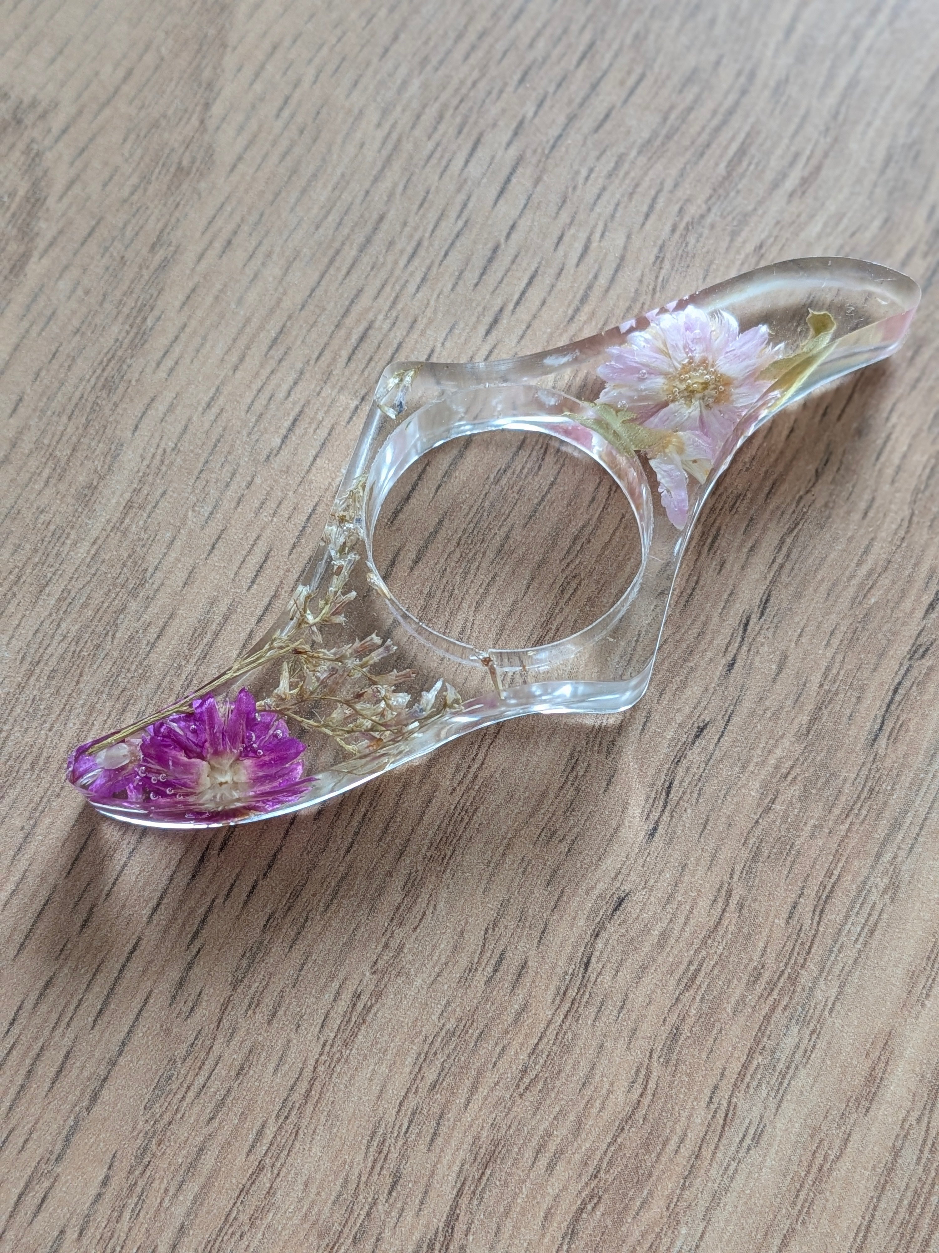 Bague de lecture – Bouquet Rose 🌺