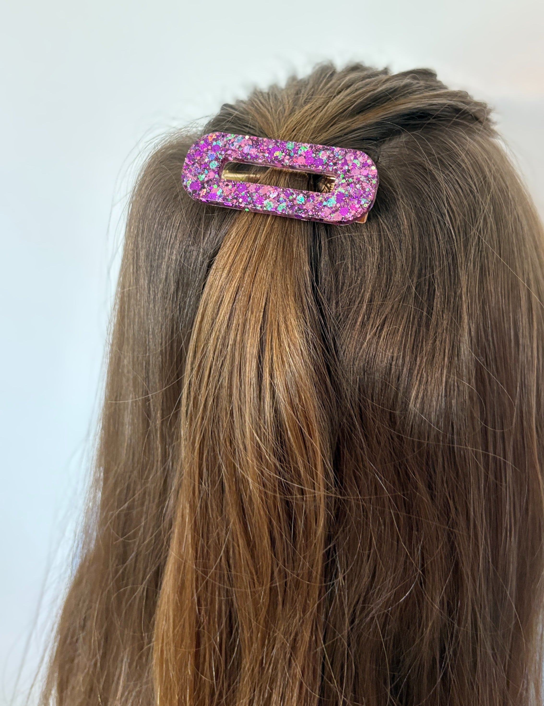 Lot de 3 barrettes résine – Coloris Songe de Licorne