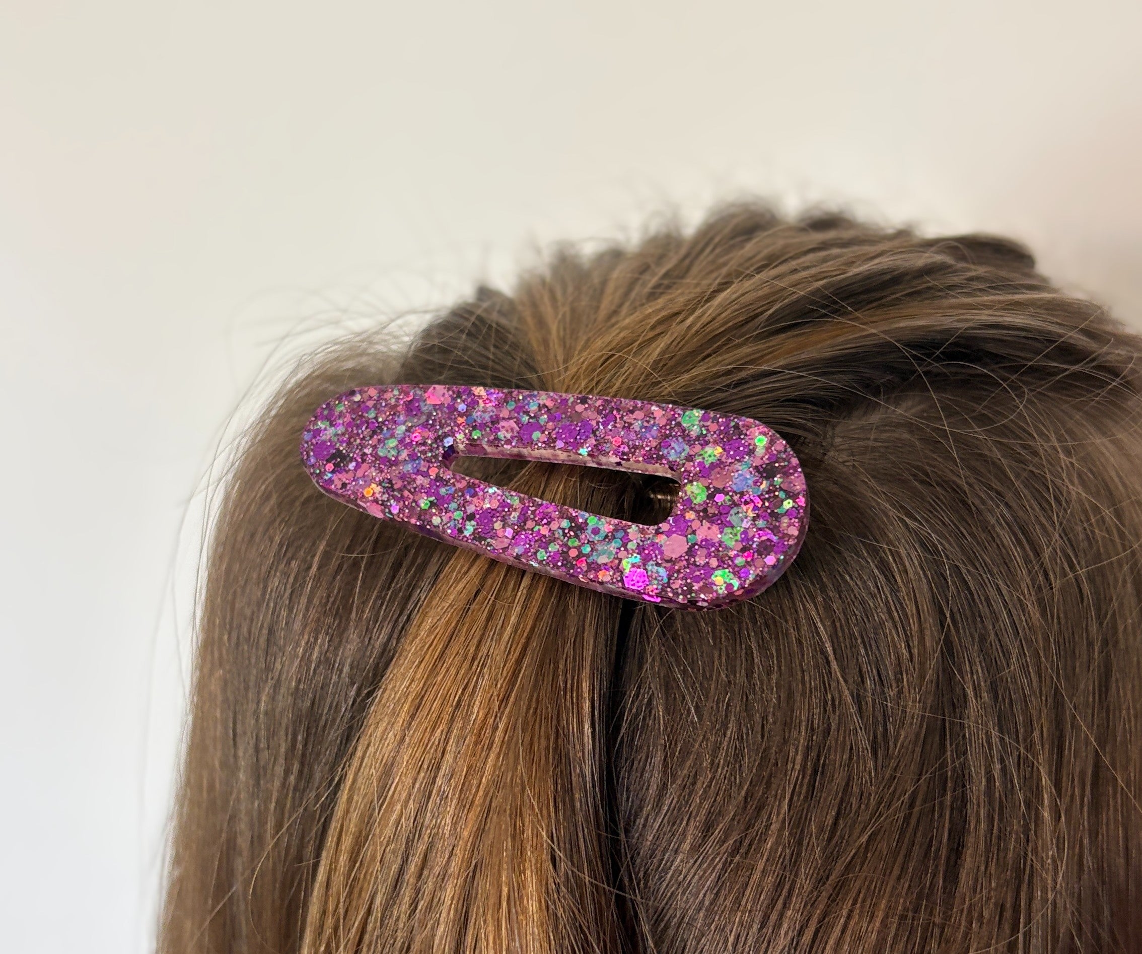 Lot de 3 barrettes résine – Coloris Songe de Licorne