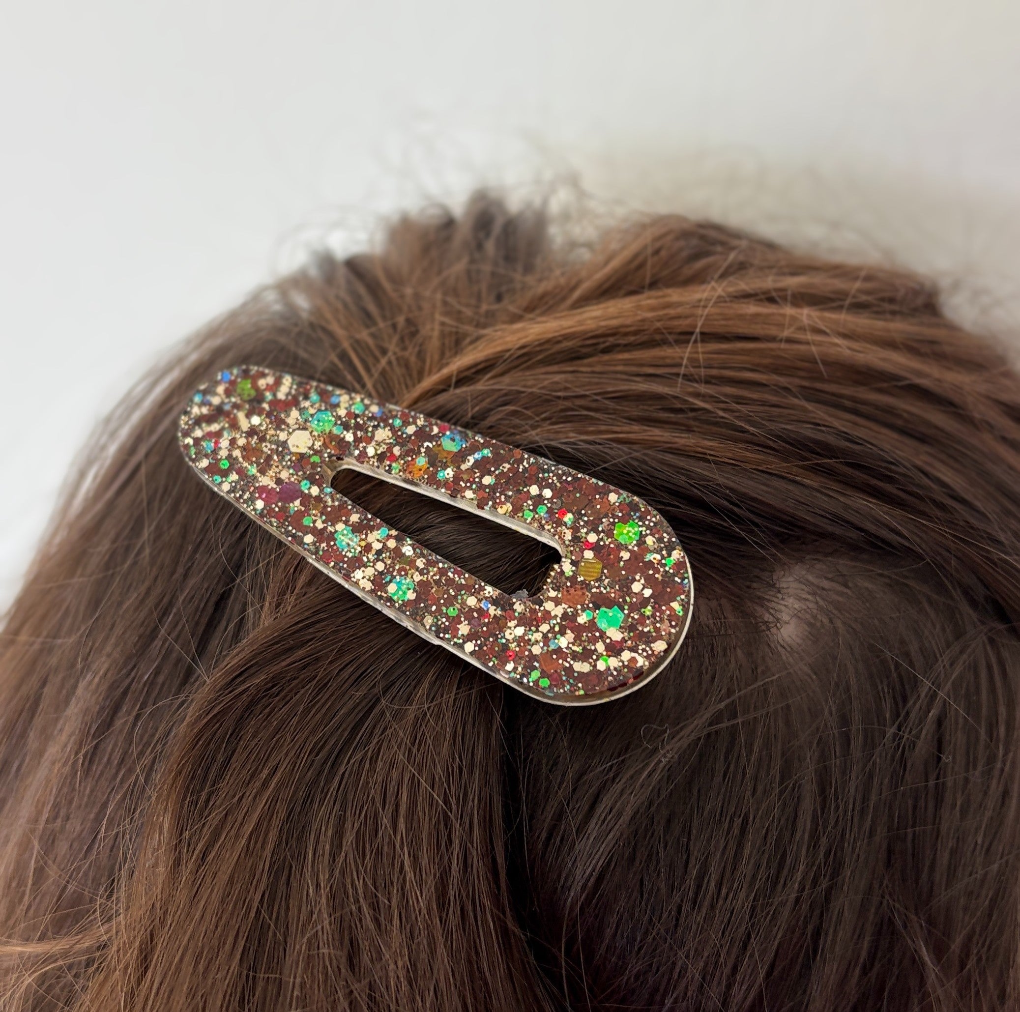 Lot de 3 barrettes résine – Coloris Terre Stellaire